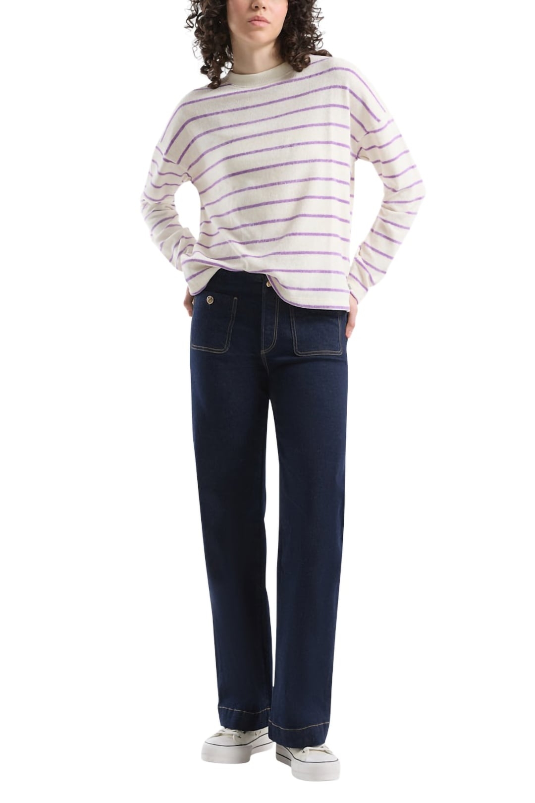 S.OLIVER-QS PULLOVER OFFWHITE 2